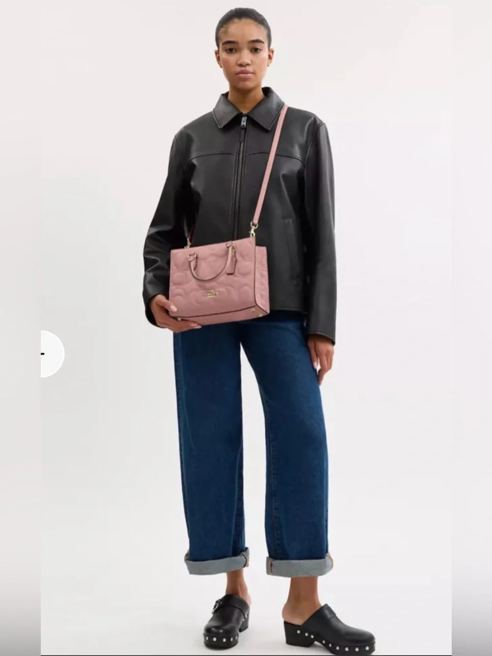 Maggie Tote in signature smooth leather